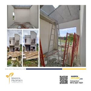 Progres Pembangunan Rumah di Marifa Skyland Ponorogo