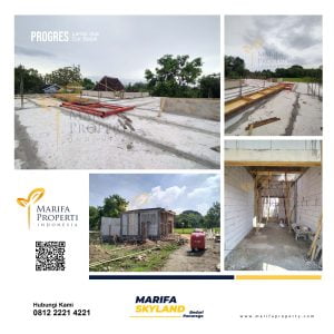 Progres Pembangunan Rumah di Marifa Skyland Ponorogo